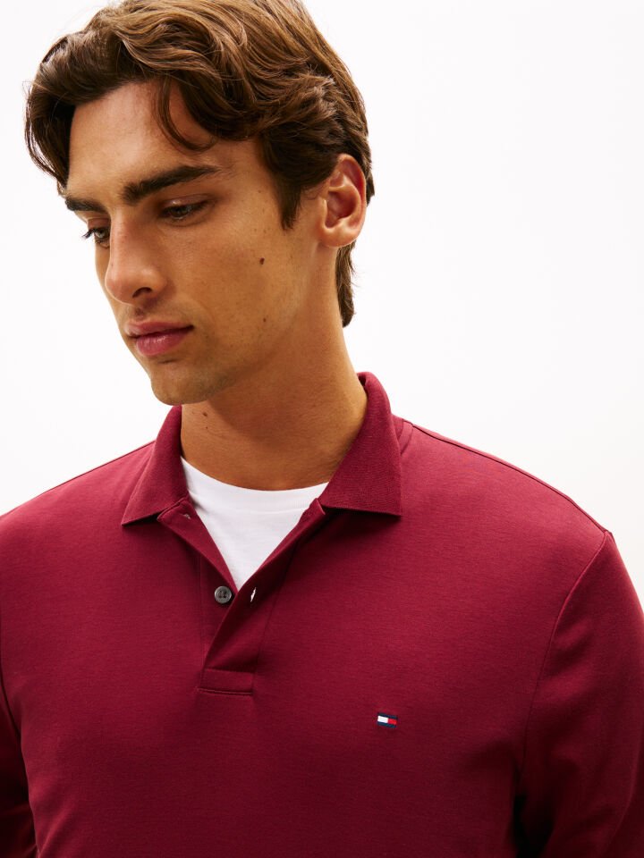 L/S LIQUID COTTON REG POLO