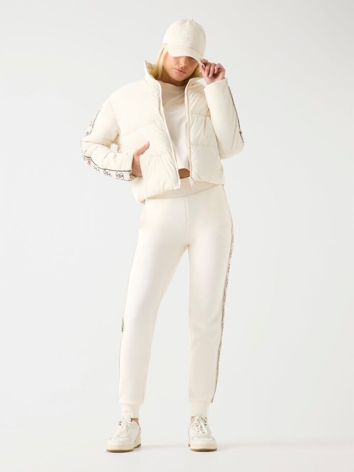 NEW JEAN PUFFER JACK - OILSKIN BRIGTH RECY POLYESTER