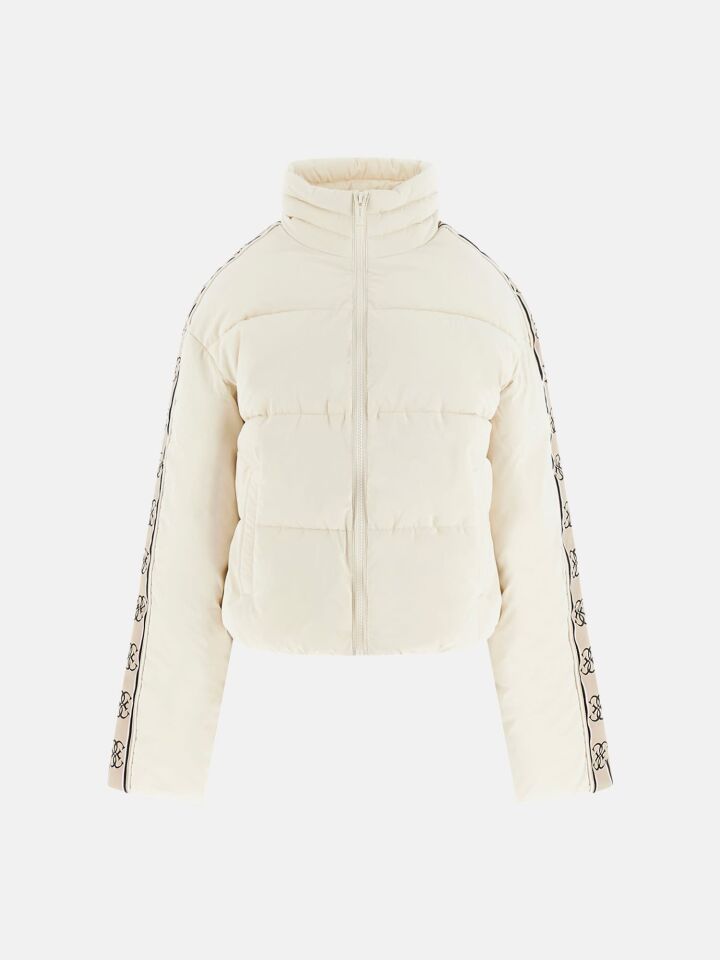 NEW JEAN PUFFER JACK - OILSKIN BRIGTH RECY POLYESTER