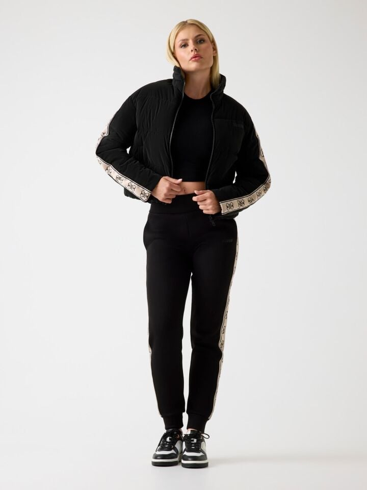 NEW JEAN PUFFER JACK - OILSKIN BRIGTH RECY POLYESTER