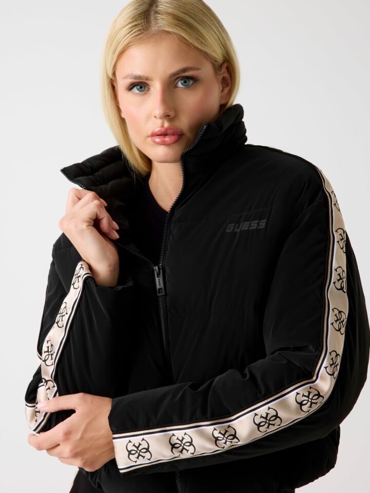 NEW JEAN PUFFER JACK - OILSKIN BRIGTH RECY POLYESTER