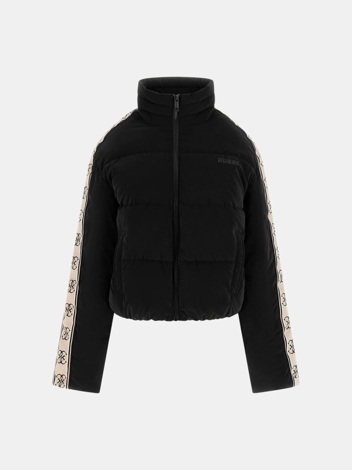 NEW JEAN PUFFER JACK - OILSKIN BRIGTH RECY POLYESTER