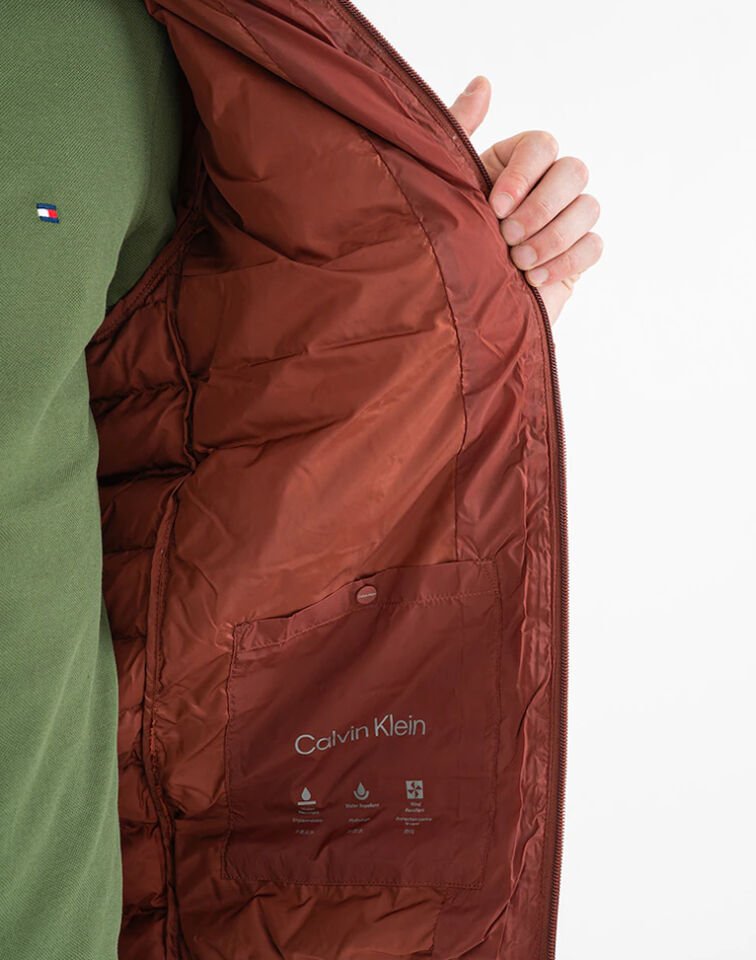 LS LT WT NYLON CHANNELED PUFFER