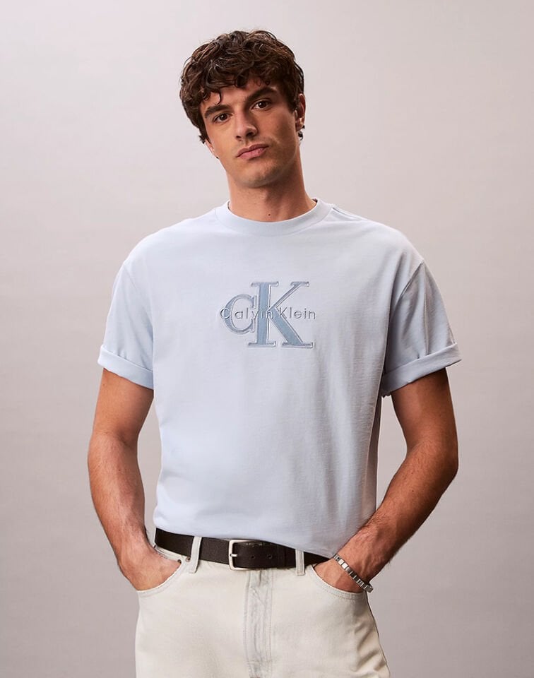 SS 16S ELEVATED MONOLOGO TEE