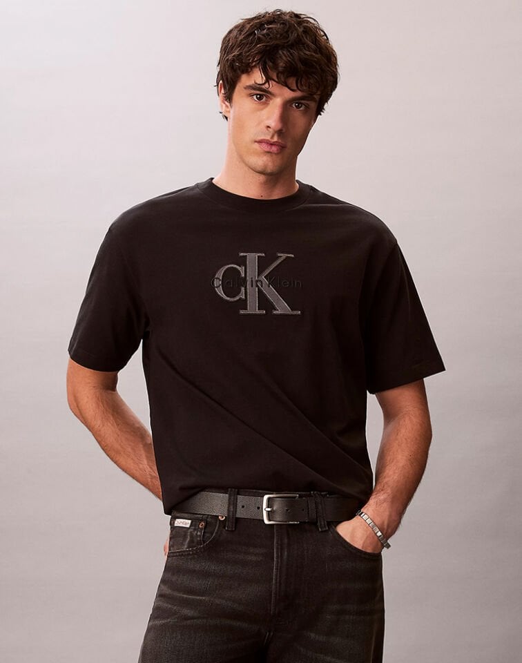 SS 16S ELEVATED MONOLOGO TEE