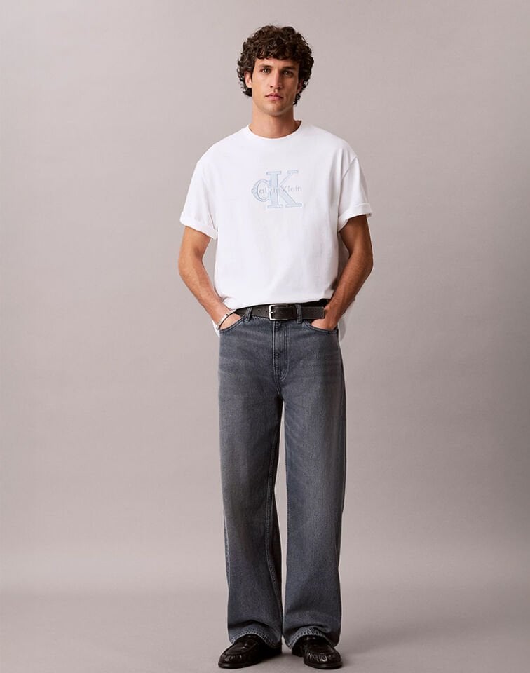 SS 16S ELEVATED MONOLOGO TEE