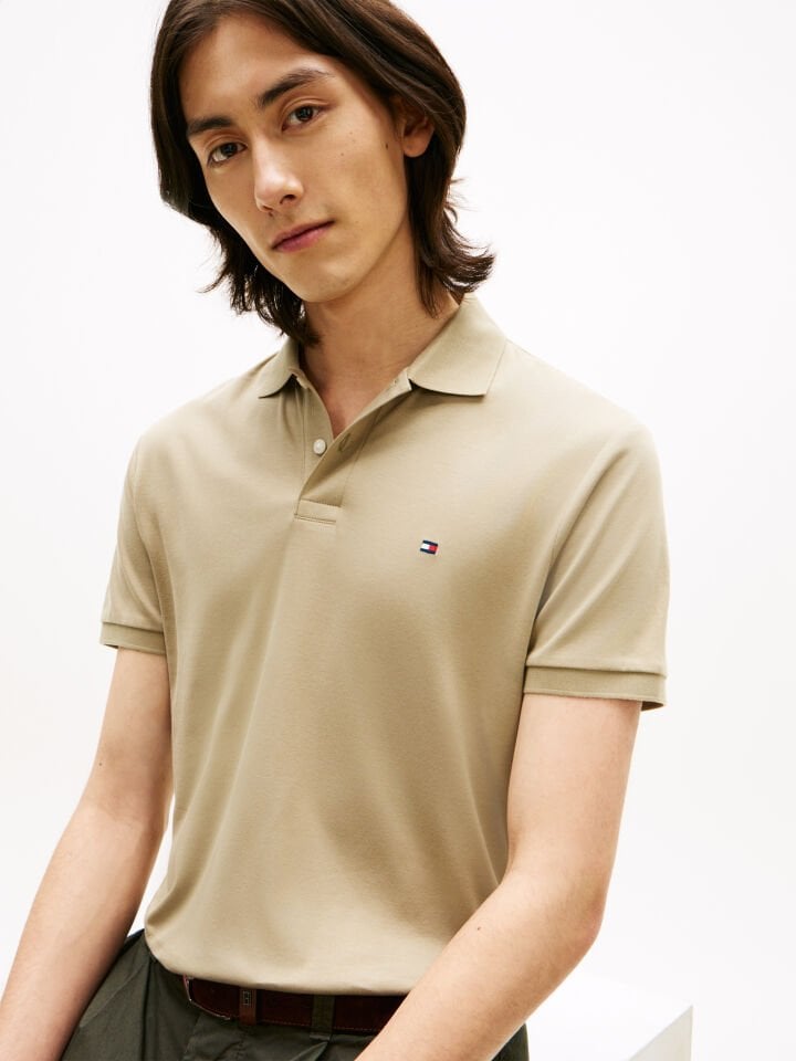 LIQUID COTTON POLO T-SHIRT