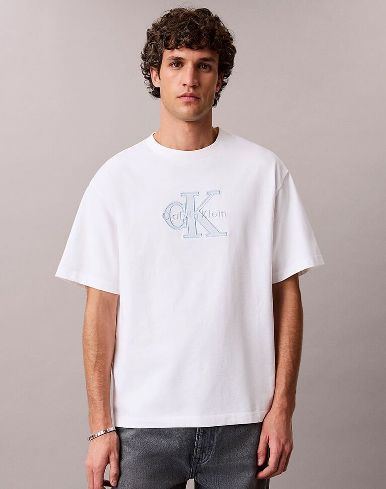 SS 16S ELEVATED MONOLOGO TEE