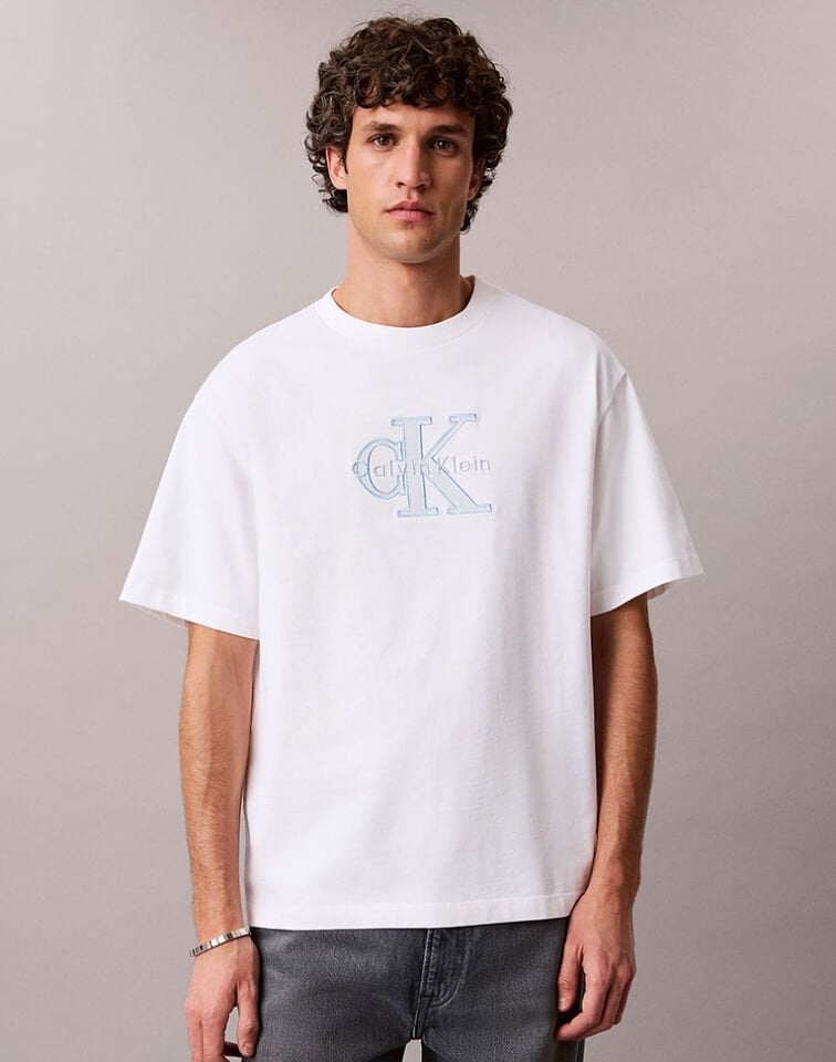 SS 16S ELEVATED MONOLOGO TEE