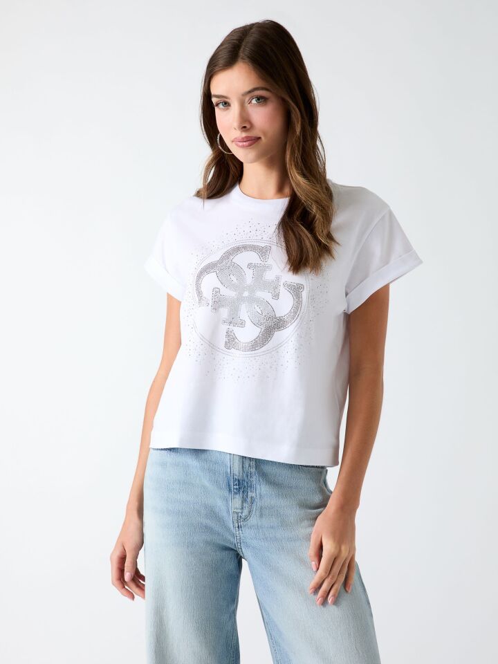 ROUND STRAZ TAŞLI TİŞÖRT