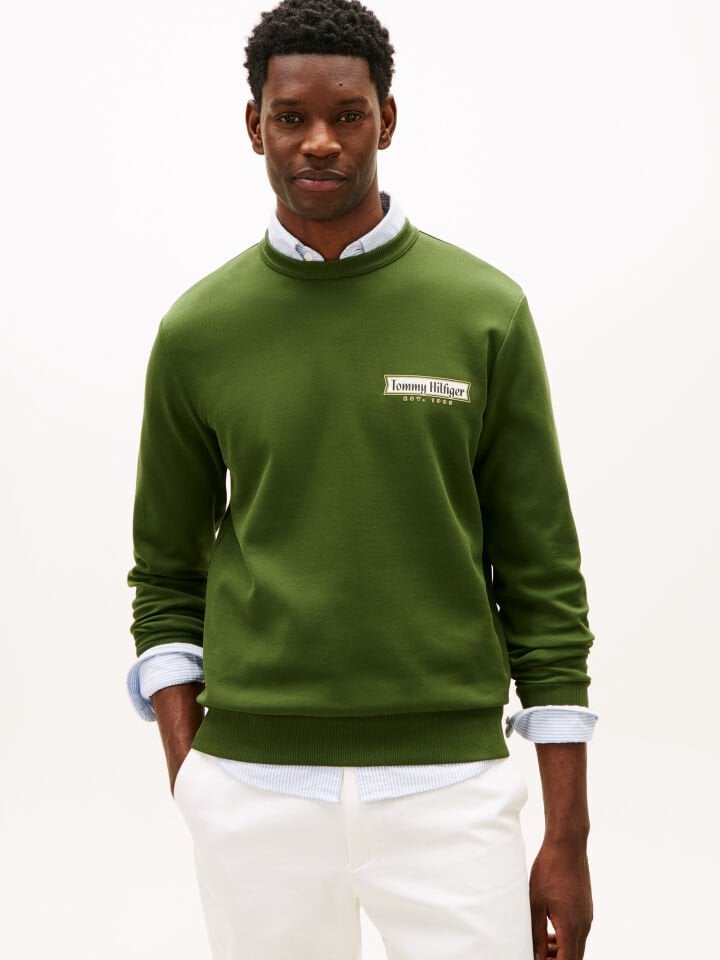 DINER MOTIF INTECHNO SWEATSHIRT