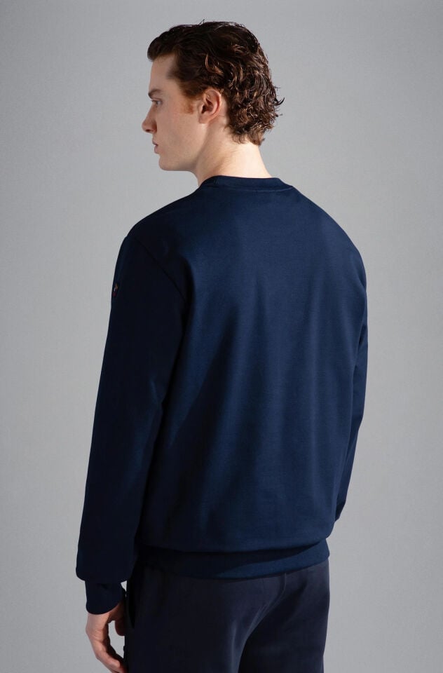 Paul Shark Erkek Lacivert Sweatshirt