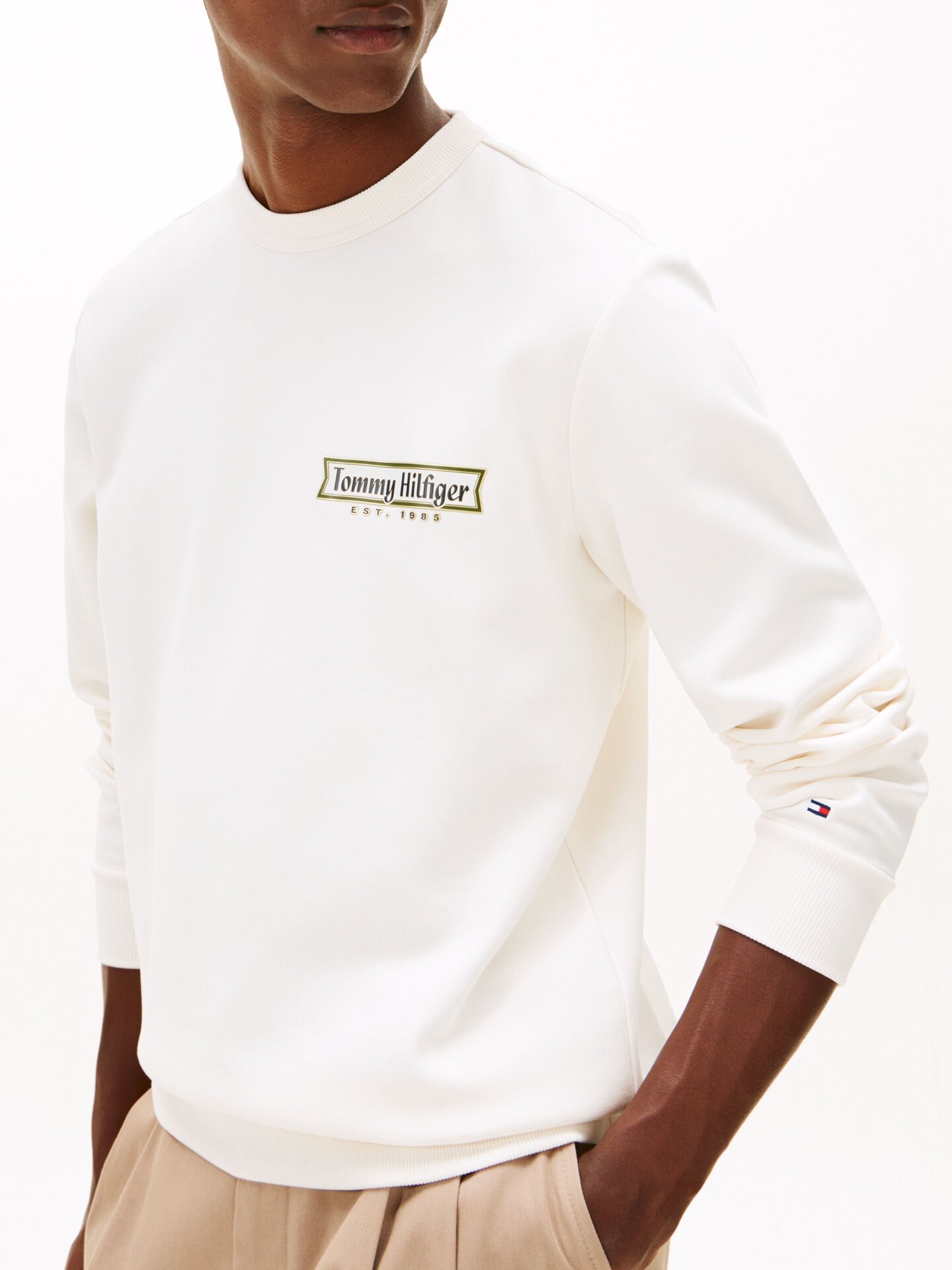 DINER MOTIF INTECHNO SWEATSHIRT