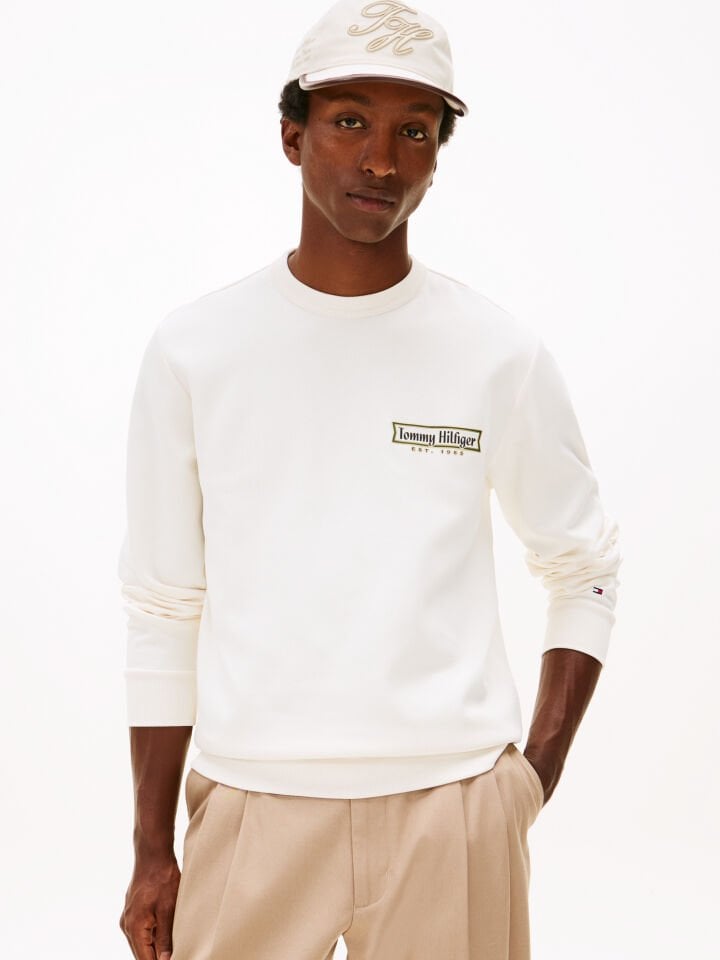 DINER MOTIF INTECHNO SWEATSHIRT