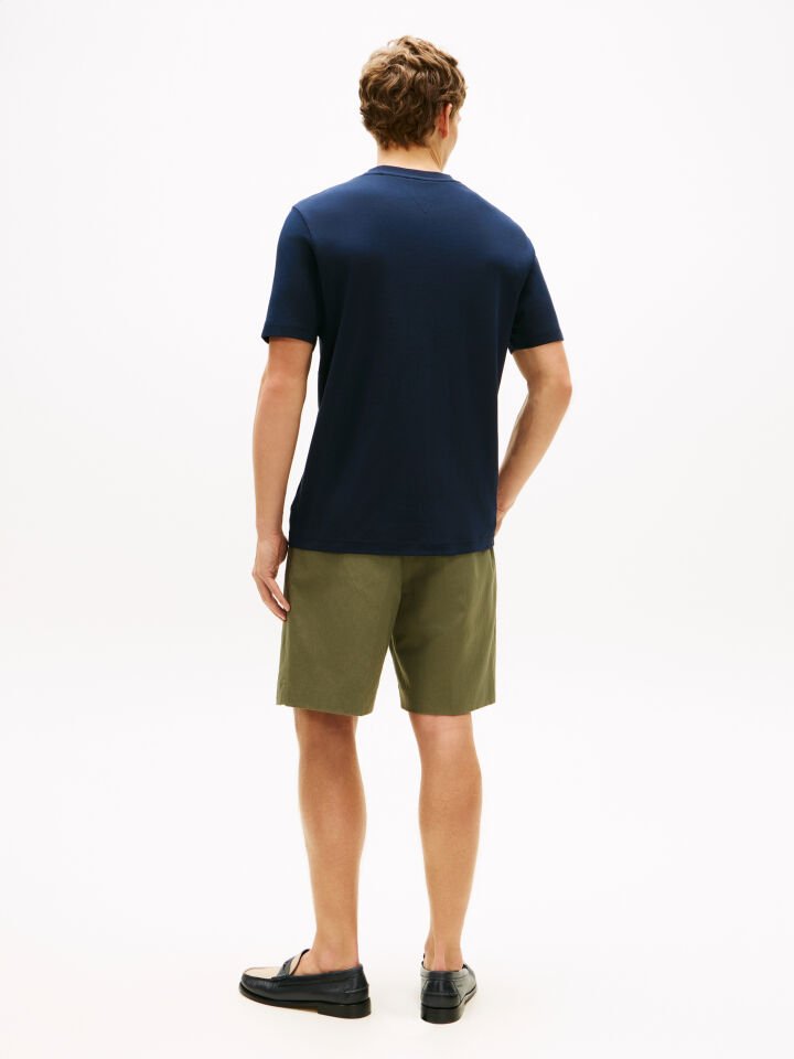 SCRIPT LIGHT INTERLOCK TEE