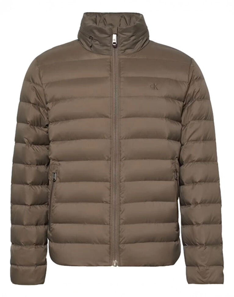 LS NYLON LT WT HOODED FZ PUFFER