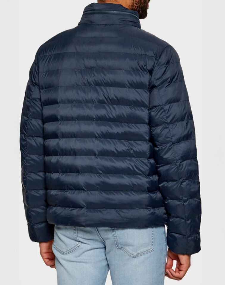 LS NYLON LT WT HOODED FZ PUFFER