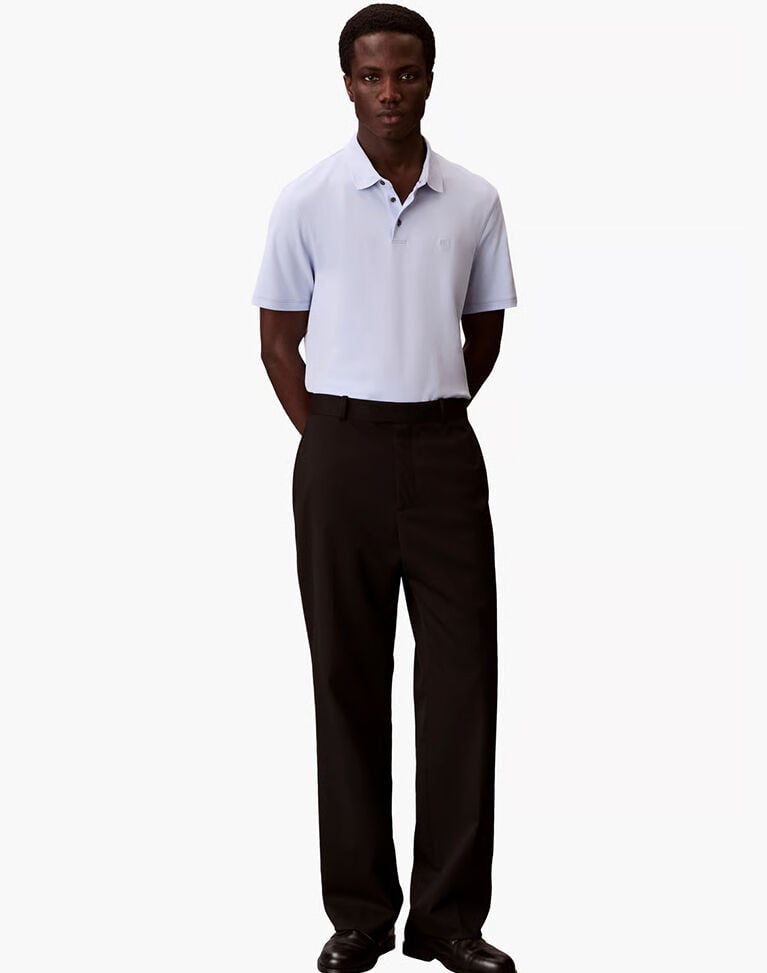 SUPİMA PAMUK POLO T-SHIRT S - Lila