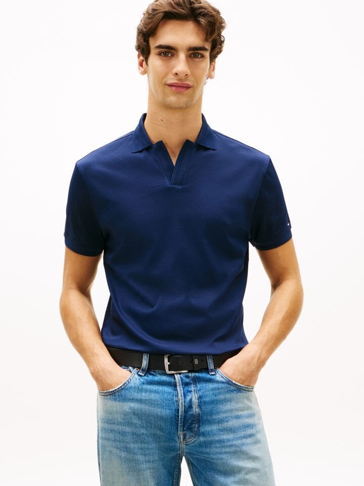 COLLAR INTREST POLO TEE