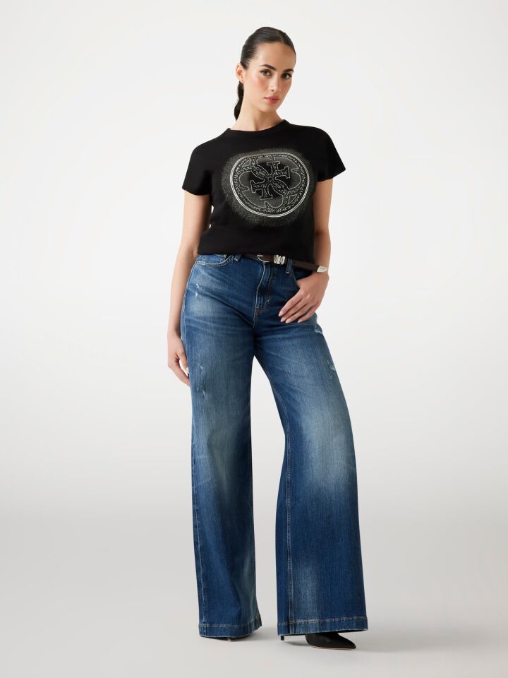 4G SHADED TEE - Slim Fit T-shirt