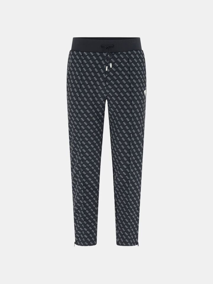 Guess Korbin Düz Paça Monologo Baskılı Pantolon