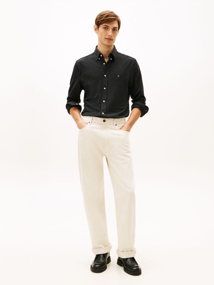 KNIT PIQUE FEATHERWEIGHT SHIRT