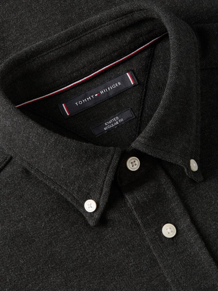 KNIT PIQUE FEATHERWEIGHT SHIRT
