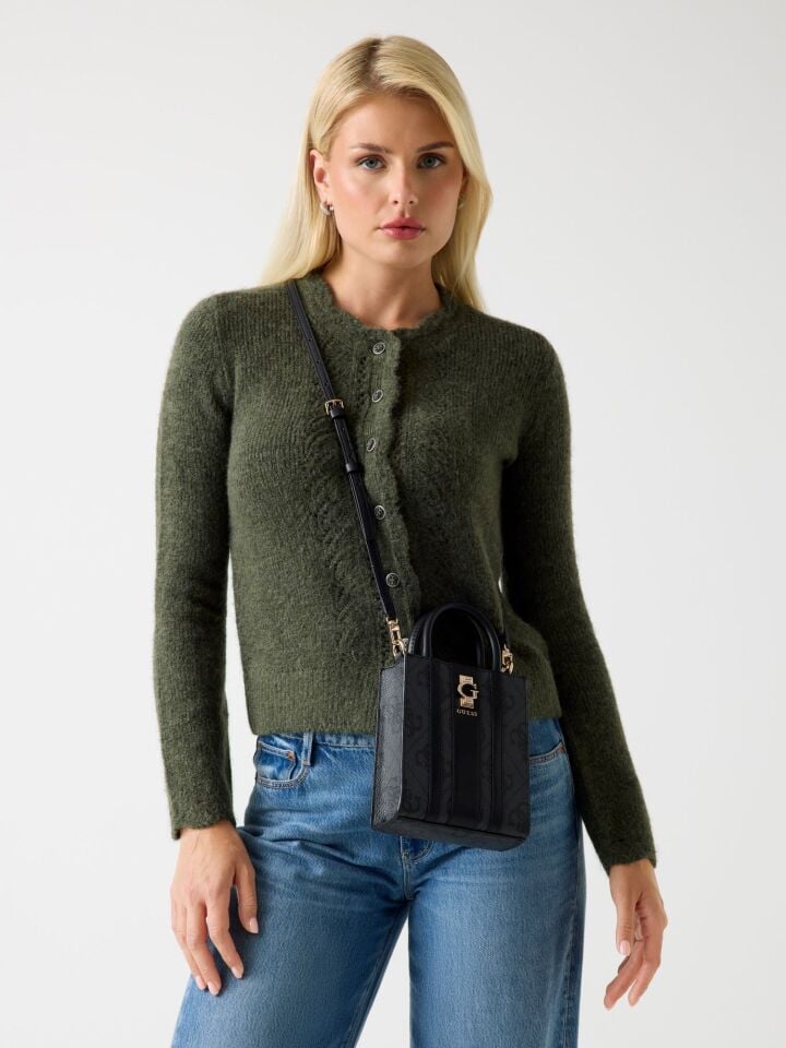 HANDBAG - HOLIDAY SHINE TOP HANDLE POUCH