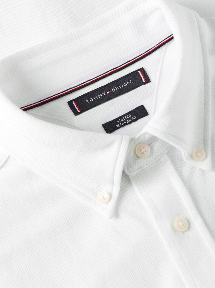 KNIT PIQUE FEATHERWEIGHT SHIRT