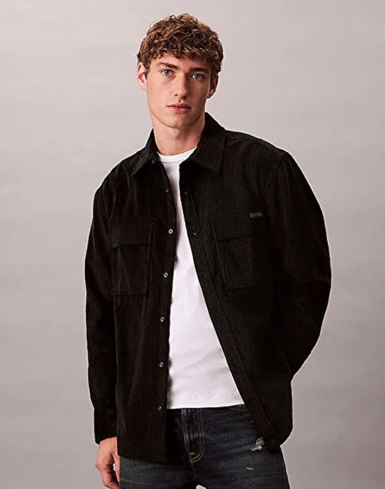 CORDUROY POCKET RELAXED SHIRT