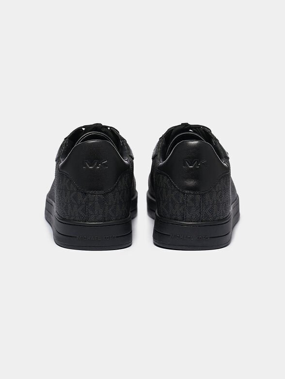 KEATING LEATHER SNEAKER - Erkek Monogram Bağcıklı Spor Ayakkabı