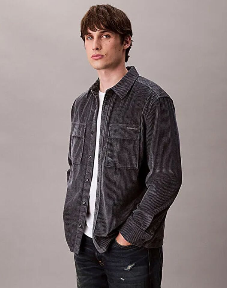 CORDUROY POCKET RELAXED SHIRT