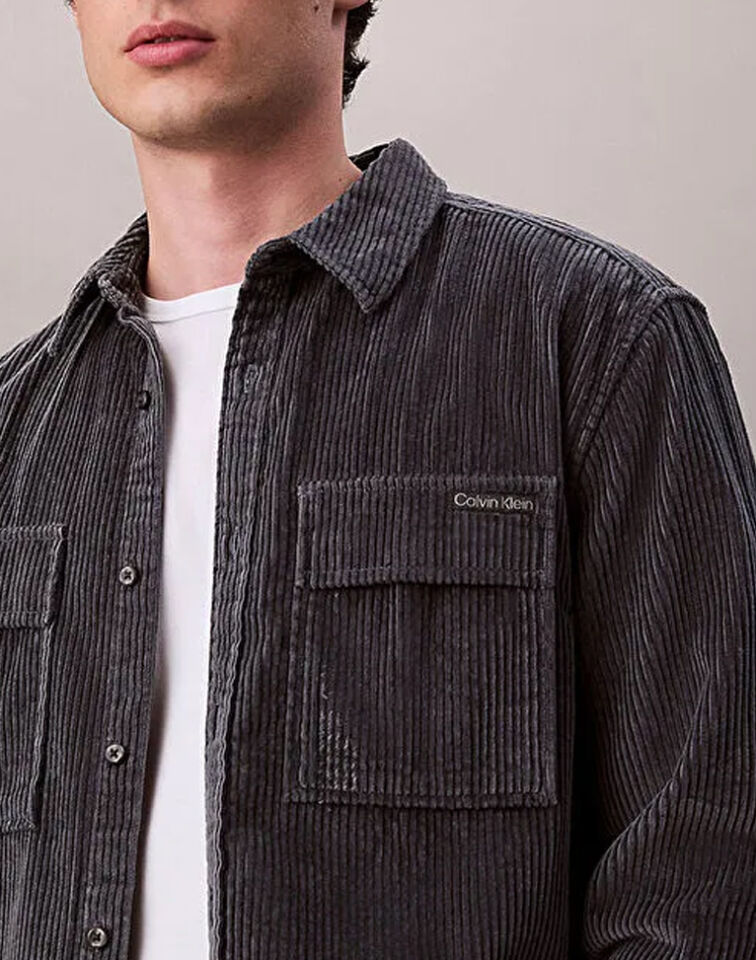 CORDUROY POCKET RELAXED SHIRT