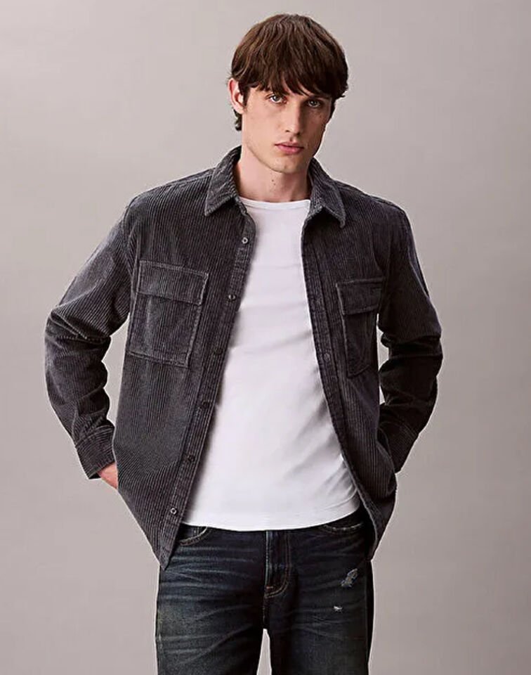 CORDUROY POCKET RELAXED SHIRT