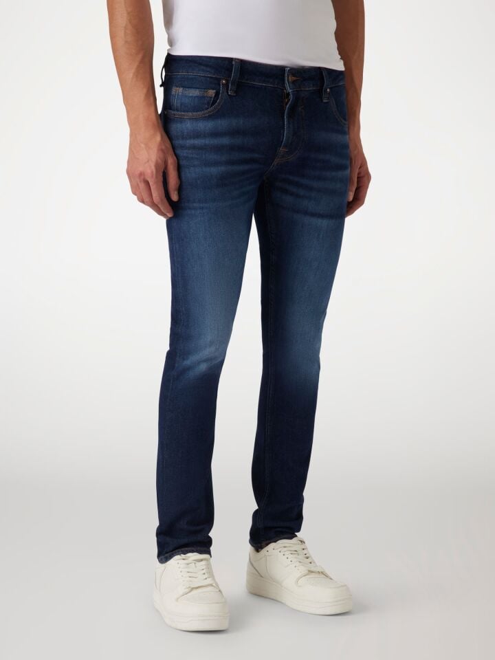 Guess Miami Erkek Skinny Jean Pantolon – Koyu Yıkama