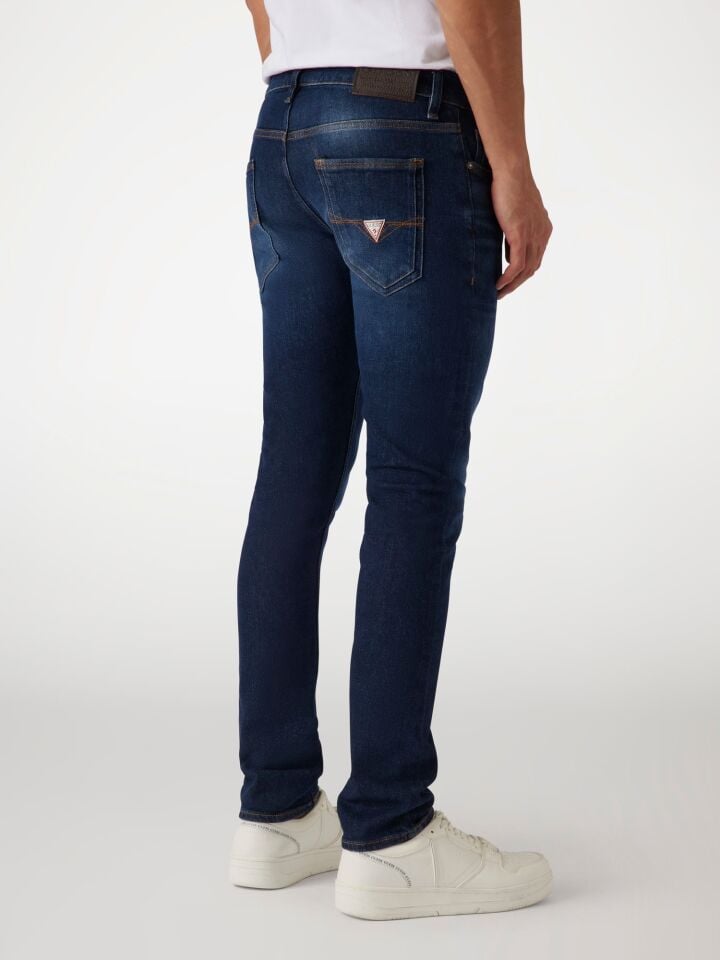 Guess Miami Erkek Skinny Jean Pantolon – Koyu Yıkama