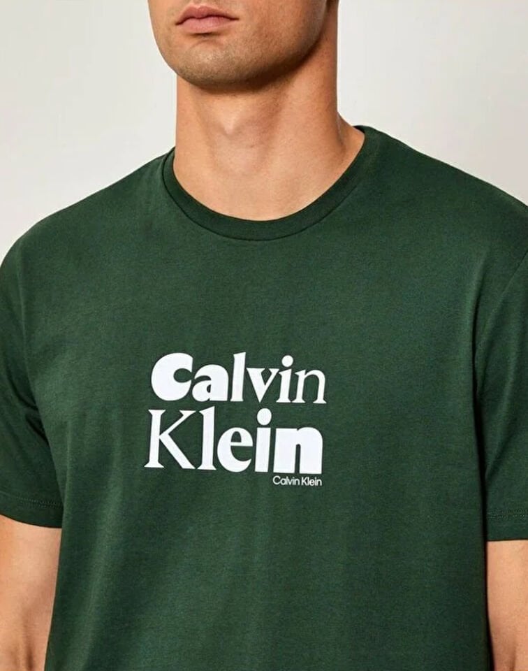 LOGOLU PAMUK T-SHIRT