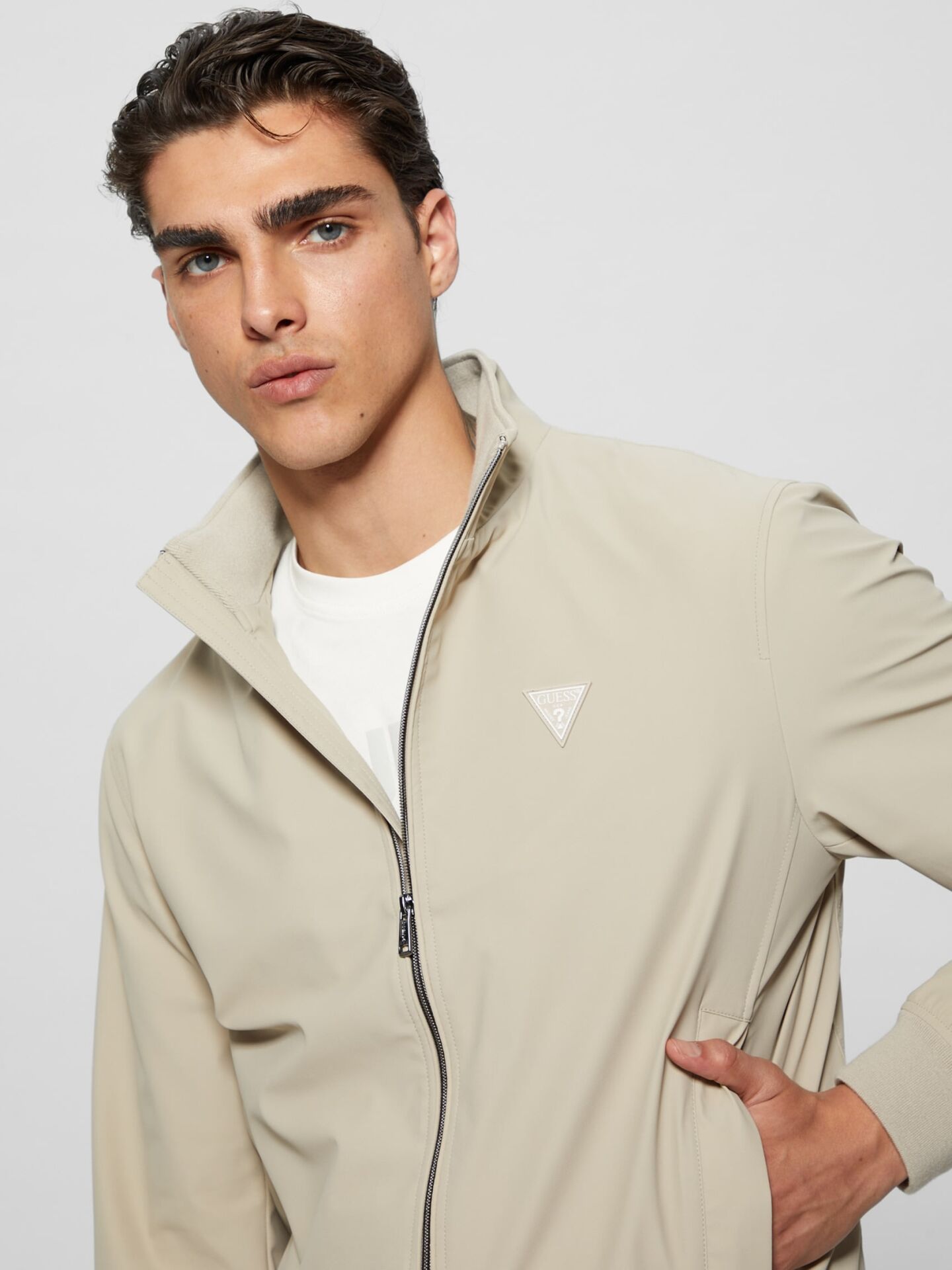 Guess Technical Softshell Erkek Ceket