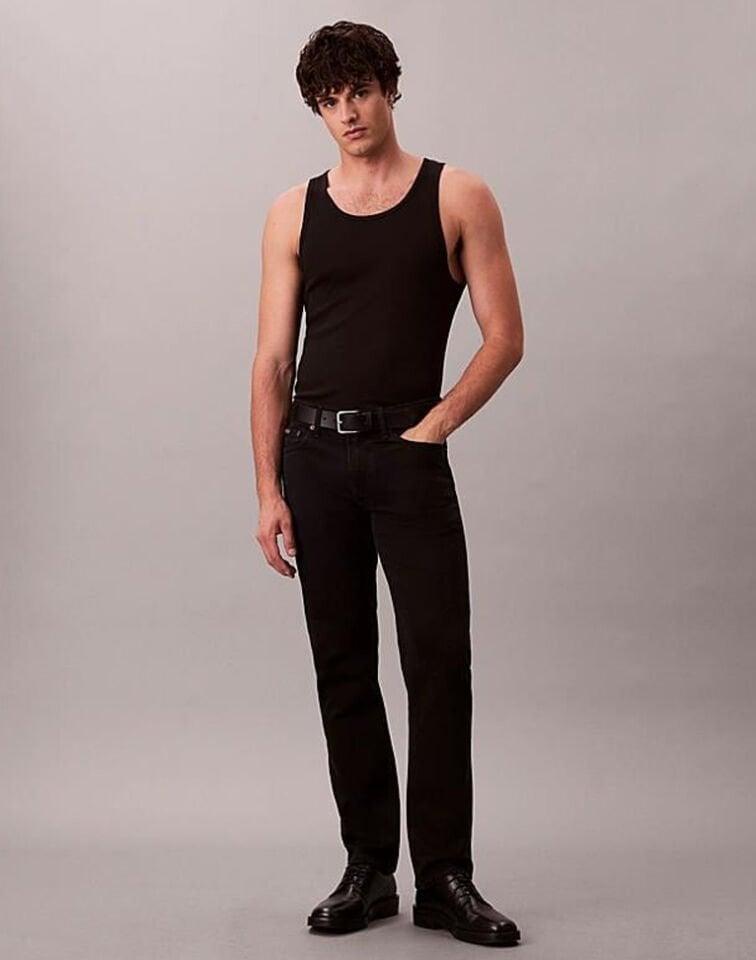 SLIM STRAIGHT SİYAH JEAN