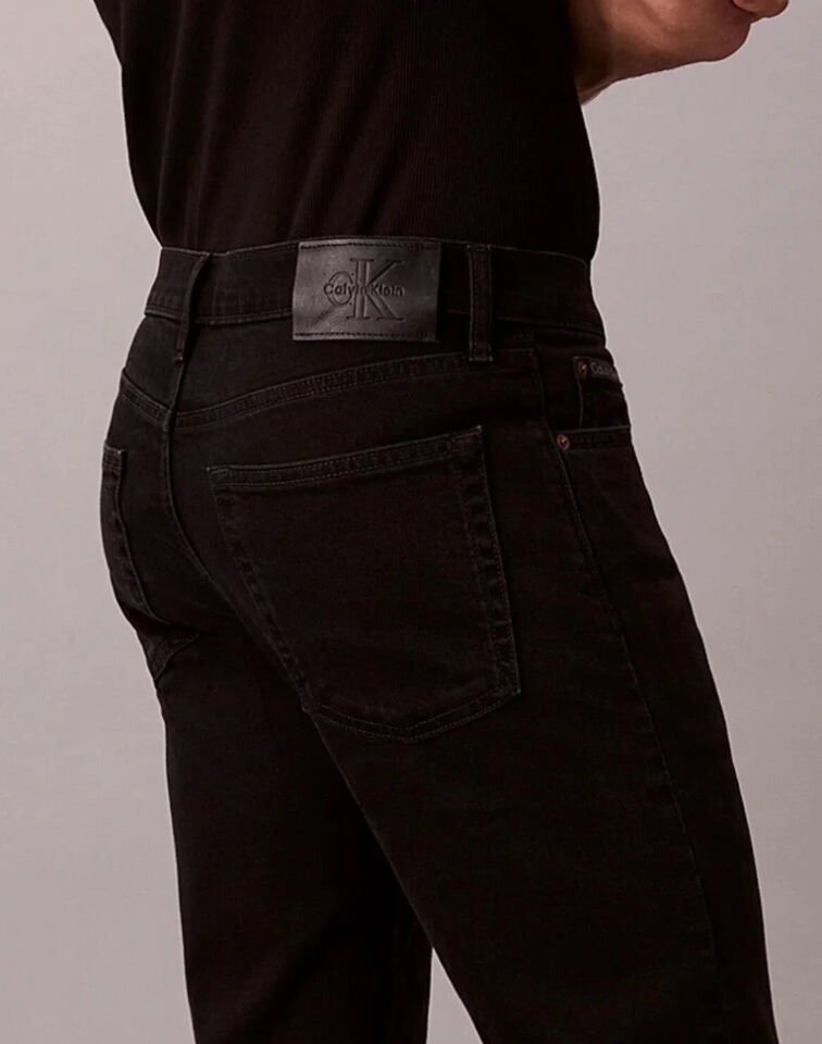 SLIM STRAIGHT SİYAH JEAN