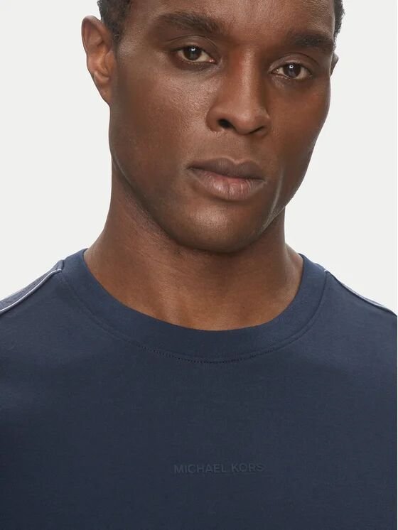 LOGO TAPE T-SHIRT - Pamuklu Bant Detaylı T-shirt