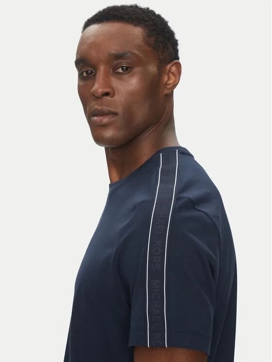 LOGO TAPE T-SHIRT - Pamuklu Bant Detaylı T-shirt