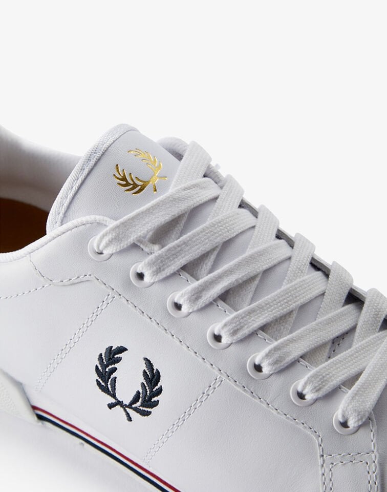 B722 LEATHER - Beyaz Deri Sneaker