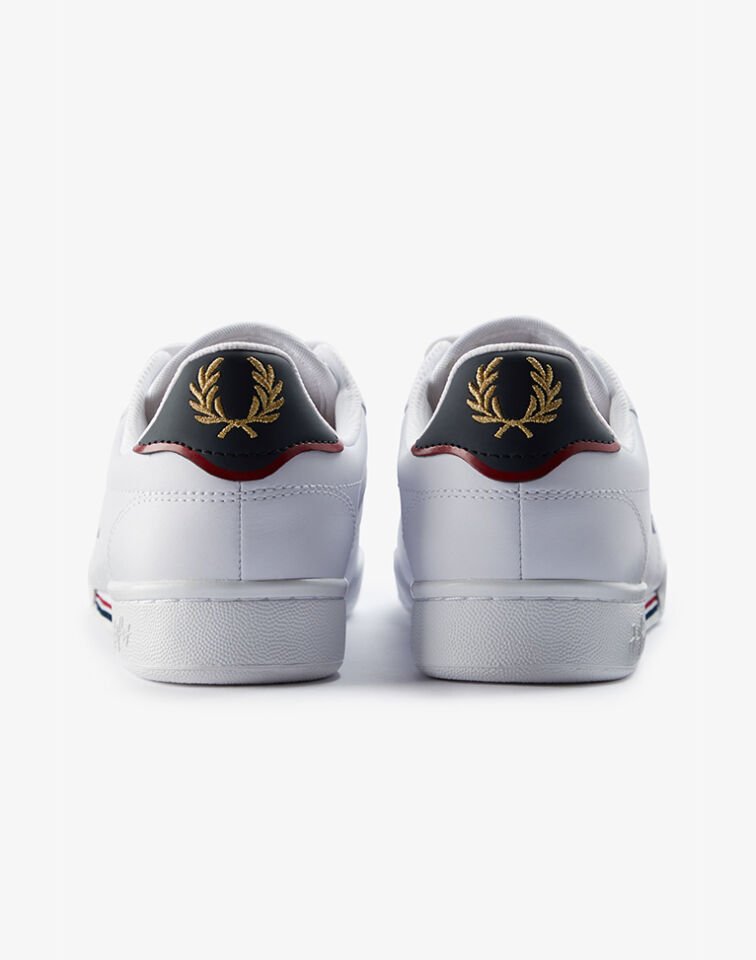 B722 LEATHER - Beyaz Deri Sneaker