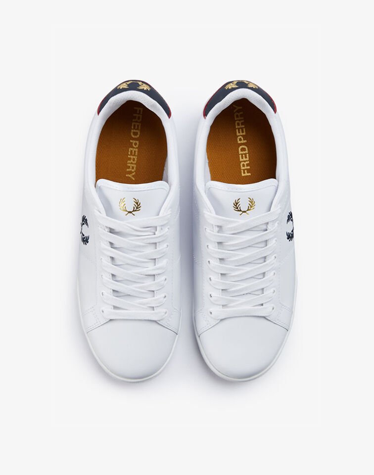 B722 LEATHER - Beyaz Deri Sneaker