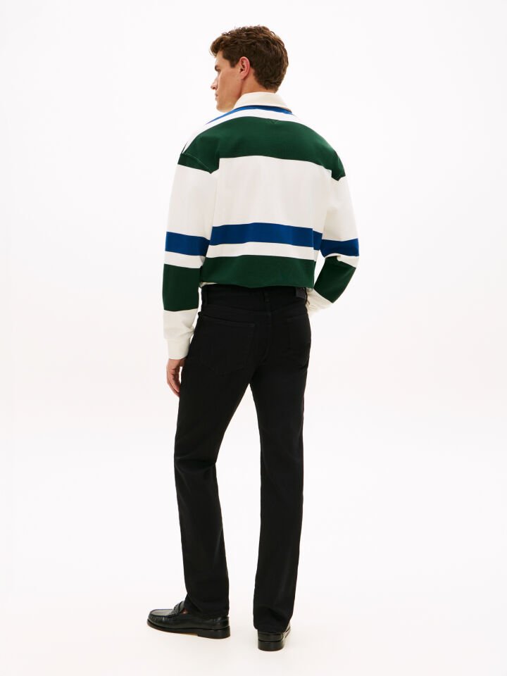SLIM STRAIGHT DENTON STAY BLK DC