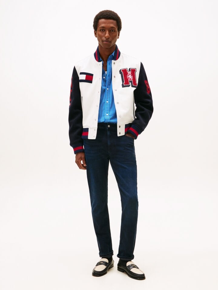 SLIM BLEECKER CALDER BLUE BLACK