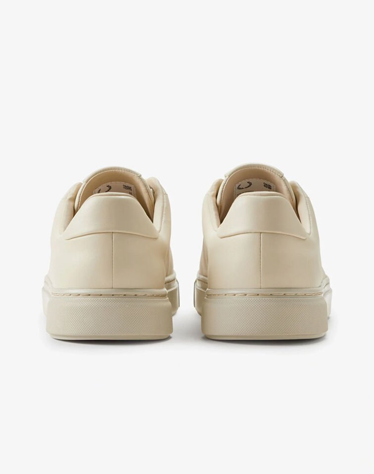 B71 LEATHER - Ekru Deri Sneaker