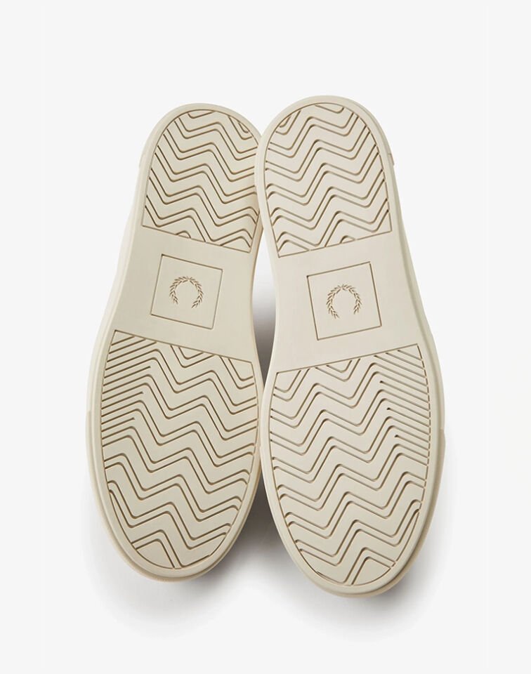 B71 LEATHER - Ekru Deri Sneaker