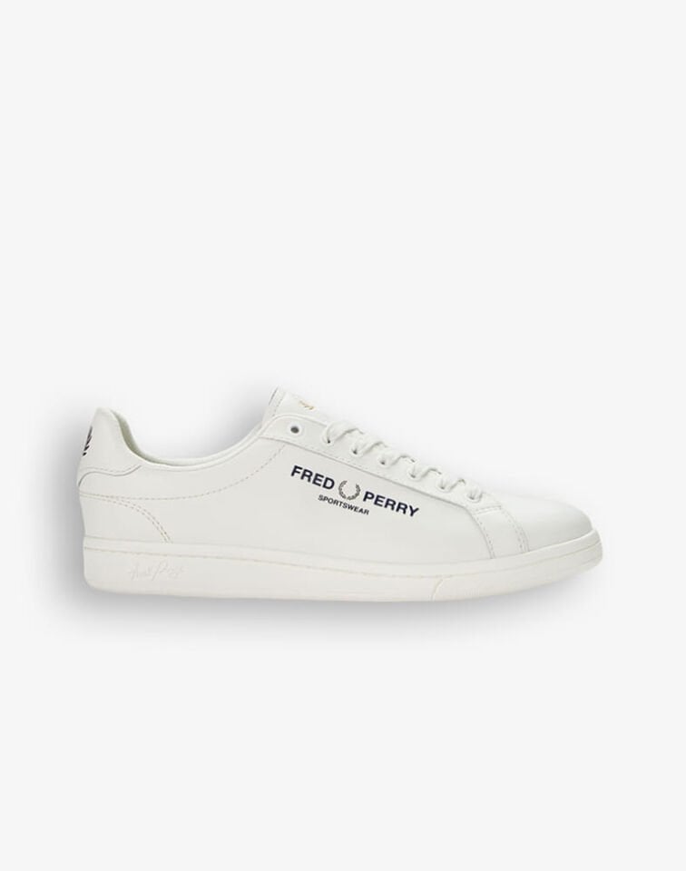 LOGOLU DERİ SNEAKER